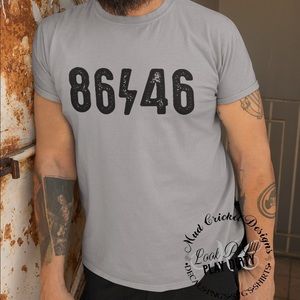 Original Mud Cricket Designs 86/46 graphic tee